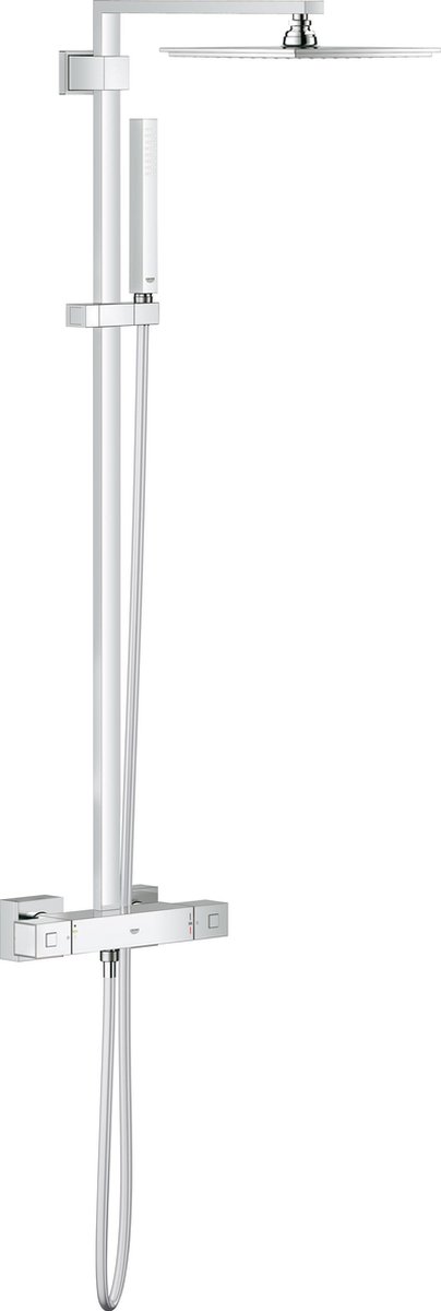 De GROHE Euphoria Cube XXL Regendouche 23 cm met Thermostaatkraan in één oogopslag