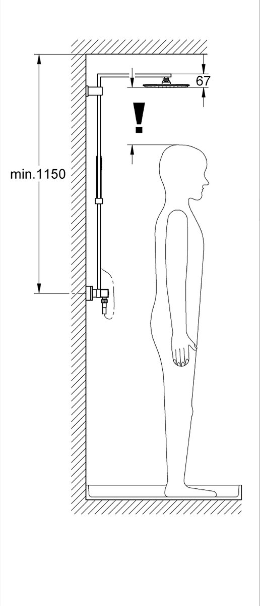 Wat vinden we goed aan de GROHE Euphoria Cube XXL Regendouche 23 cm met Thermostaatkraan