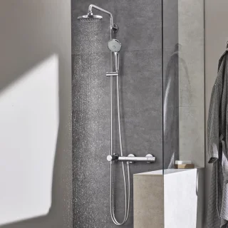 GROHE Euphoria Douchesysteem Regendouche 18 cm Met Omstelling