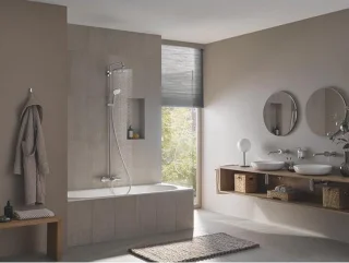 GROHE Euphoria Regendoucheset Opbouw Chroom