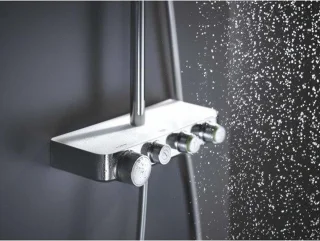 GROHE Euphoria SmartControl 310 Cube Duo Regendouche Wit 31 cm Vierkant