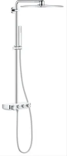 GROHE Euphoria SmartControl 310 Cube Duo Regendouche Wit 31 cm Vierkant