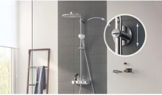 Grohe Euphoria SmartControl 310 Duo Regendouche Moon White
