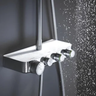Grohe Euphoria SmartControl 310 Duo Regendouche Moon White