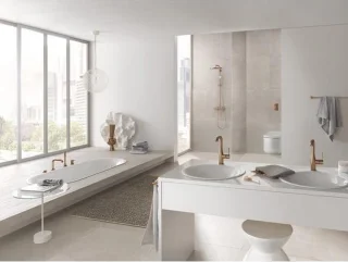 GROHE Euphoria XXL 310 Douchesysteem Sunset Gold Thermostaat
