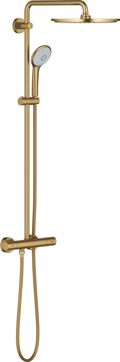 Wat vinden we goed aan de GROHE Euphoria XXL 310 Regendouche met Thermostaatkraan Cool Sunrise