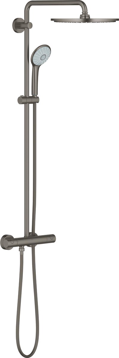De Grohe Euphoria XXL 310 Regendouche Met Thermostaatkraan Hard Graphite in één oogopslag