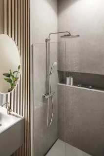 GROHE Euphoria XXL 310 Regendouche SuperSteel met Thermostaatkraan