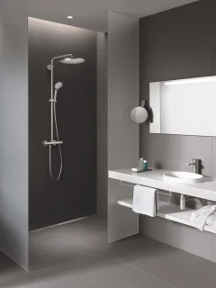 GROHE Euphoria XXL 310 Regendouche SuperSteel met Thermostaatkraan