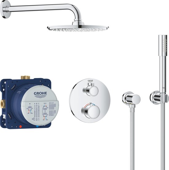 GROHE Grohtherm Perfect Regendouche inbouw ø21cm Chroom review