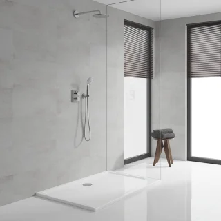 GROHE Grohtherm Perfect regendoucheset inbouw 21 cm Chroom