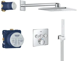 GROHE Grohtherm SmartControl Inbouw regendoucheset Chroom
