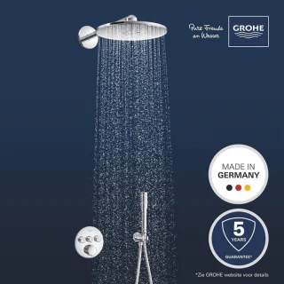 GROHE Precision SmartControl inbouw douchesysteem rond chroom