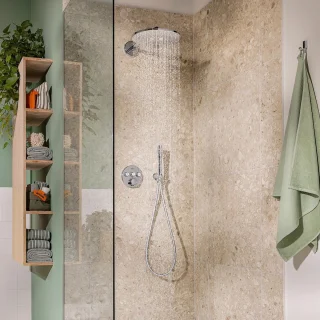 GROHE Precision SmartControl inbouw douchesysteem rond chroom