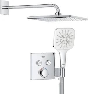 GROHE Precision SmartControl Inbouwdouche Vierkant Chroom