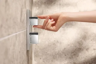 GROHE QuickFix Precision Cube inbouw douchesysteem chroom