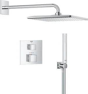 GROHE QuickFix Precision Cube inbouw douchesysteem chroom