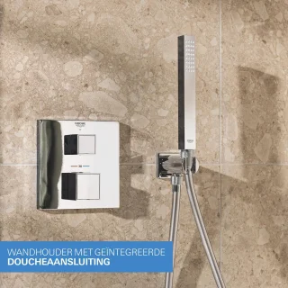 GROHE QuickFix Precision Cube inbouw douchesysteem chroom