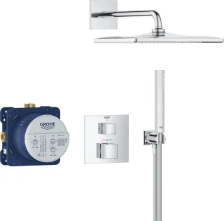 GROHE QuickFix Precision Cube inbouw douchesysteem chroom