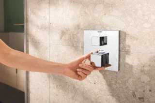 GROHE QuickFix Precision Cube inbouw douchesysteem chroom