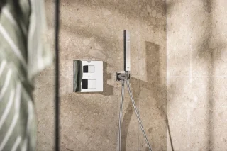 GROHE QuickFix Precision Cube inbouw douchesysteem chroom