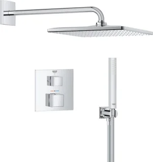 GROHE QuickFix Precision Cube inbouw douchesysteem chroom