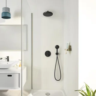 GROHE QuickFix Precision Douchesysteem Rond Matte Black