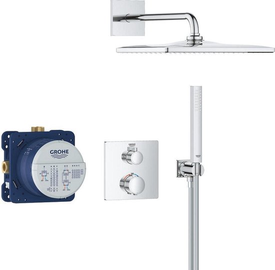 GROHE QuickFix Precision inbouw douchesysteem chroom review