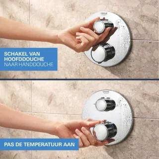 GROHE QuickFix Precision inbouw douchesysteem chroom