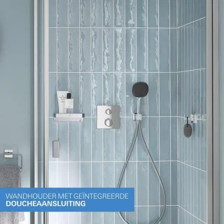 GROHE QuickFix Precision inbouw douchesysteem chroom vierkant