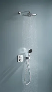 GROHE QuickFix Precision inbouw douchesysteem chroom vierkant