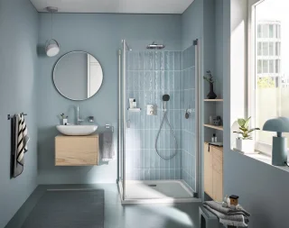 GROHE QuickFix Precision inbouw douchesysteem chroom vierkant