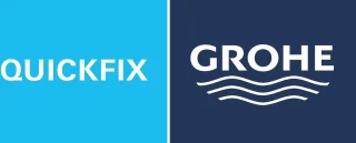 GROHE QuickFix Precision inbouw douchesysteem vierkant matte black