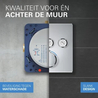 GROHE QuickFix Precision SmartControl inbouw douchesysteem chroom