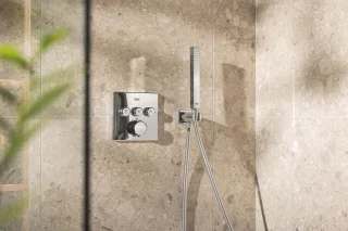 GROHE QuickFix Precision SmartControl inbouw douchesysteem vierkant chroom