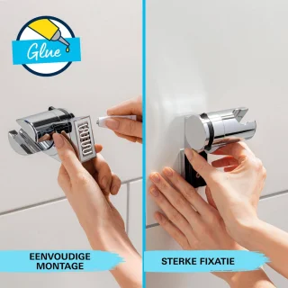 GROHE QuickFix Precision Trend doucheset chroom