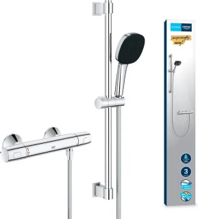 GROHE QuickFix Precision Trend doucheset chroom