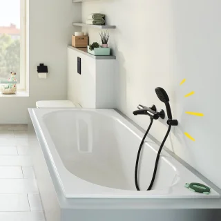 GROHE QuickFix Precision Trend Thermostatische Bad-/Douchemengkraan Matte Black
