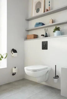 GROHE QuickFix Start 3-in-1 toiletset Matte Black