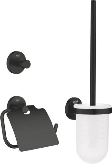 GROHE QuickFix Start 3-in-1 toiletset Matte Black