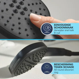 GROHE QuickFix Vitalio Comfort 250 Douchesysteem Matte Black