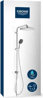 GROHE QuickFix Vitalio Comfort 250 Flex douchesysteem chroom