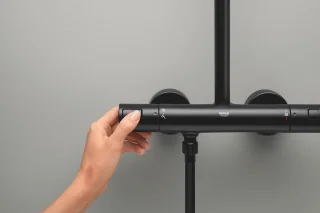 GROHE QuickFix Vitalio Comfort 250 Flex Douchesysteem Matte Black