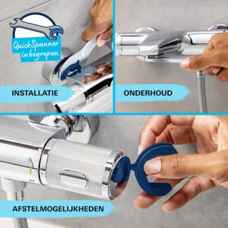 Grohe QuickFix Vitalio Start 310 regendoucheset