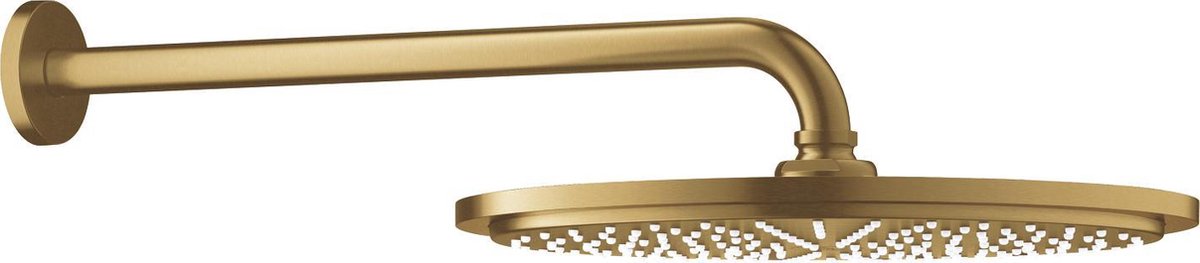 De GROHE Rainshower 310 Hoofddoucheset Cool Sunrise Geborsteld in één oogopslag