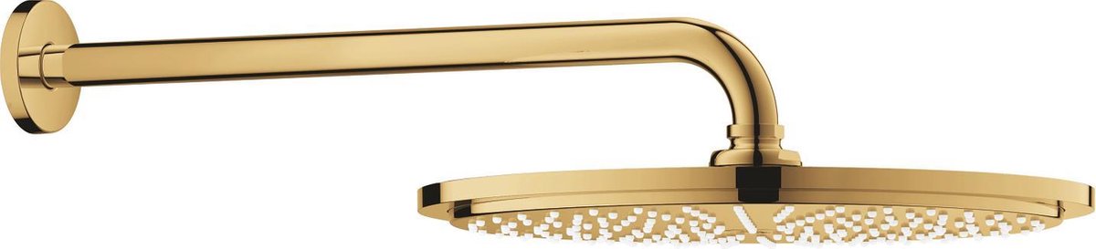 De GROHE Rainshower 310 Hoofddoucheset Cool Sunrise Goud in één oogopslag