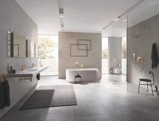 GROHE Rainshower 310 Hoofddoucheset Cool Sunrise Goud