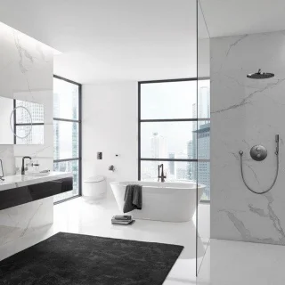 GROHE Rainshower 310 Hoofddoucheset Hard Graphite