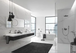 GROHE Rainshower 310 Hoofddoucheset Hard Graphite