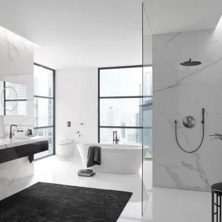 GROHE Rainshower 310 Hoofddoucheset Hard Graphite